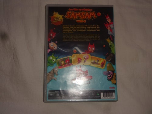 Samsam - Den lilla rymdhjälten vol. 1-4 (DVD)