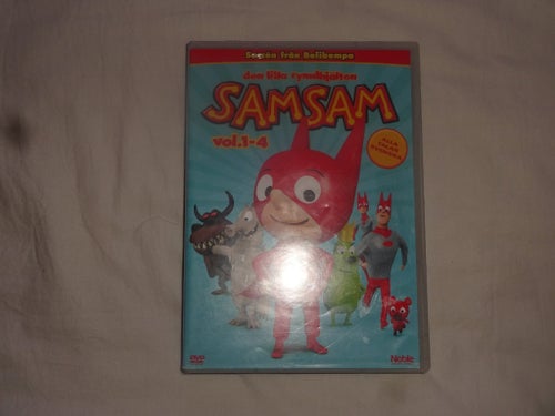 Samsam - Den lilla rymdhjälten vol. 1-4 (DVD)