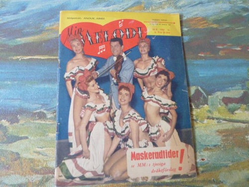 MIN MELODIE, 1956 NR 5, MASKERADTIDER, TIDNING