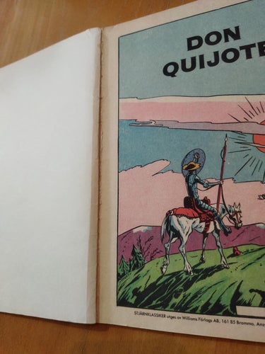 Stjärnklassiker nr 26 Don Quijote ;iguel de Cervantes Very Good plus