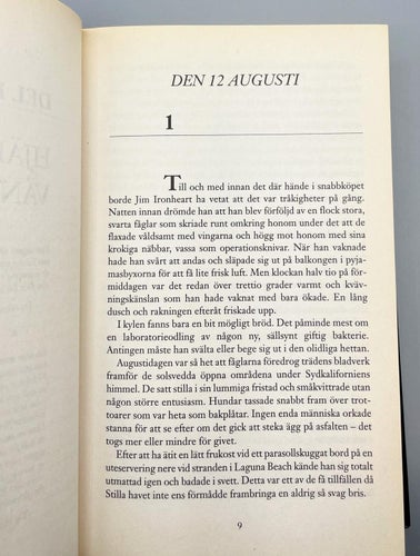 Kall eld av Dean R. Koontz (inbunden, skräck, Cold Fire)