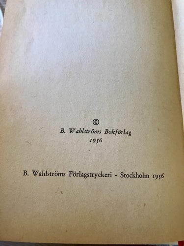 GUMMIGUTTAS SÄLLSAMMA RESA Carsten Ström 1956