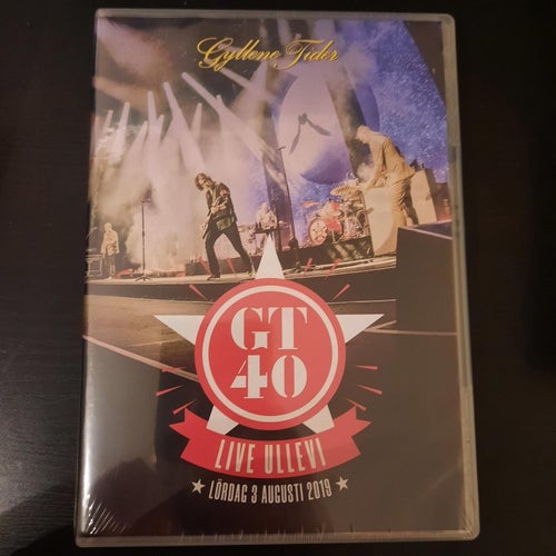 GYLLENE TIDER - GT 40 LIVE ULLEVI LÖRDAG 3 AUGUSTI 2019 / DVD