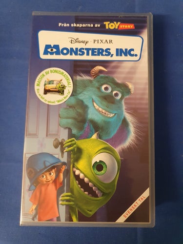 Monsters inc VHS