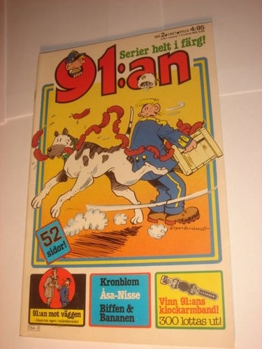 91:an (svensk) NY OLÄST Nr 2 1981