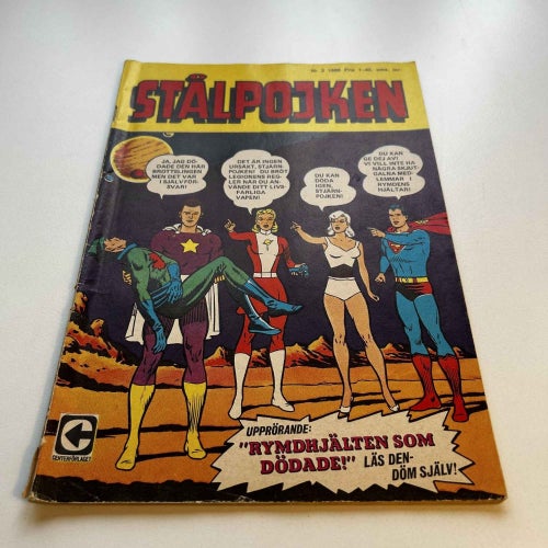 Stålpojken nr 2 1968, samlarex! FN