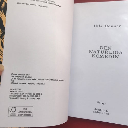 DEN NATURLIGA KOMEDIN Ulla Donner 2023