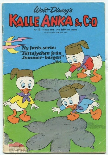 Kalle Anka 1973 nr 10 Farbror Joakim Björnbusarnas genombrot
