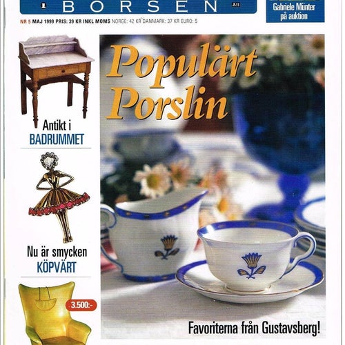 ANTIKBÖRSEN 1999 Nr 3, 5-8, 10-12 = 7 tidningar