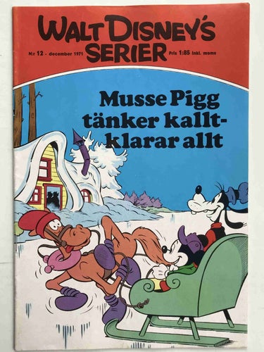 Walt Disney´s Serier - 1971:12 VF-