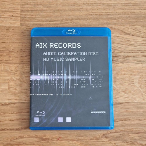 AIX Records - Audio Calibration Disc HD Music Sampler | Blu-ray | OPPO