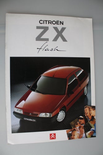 Citroën ZX Flash 1995 Broschyr FRANKRIKE