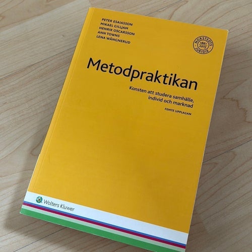 Metodpraktikan av Peter Esaiasson m.fl., 2015