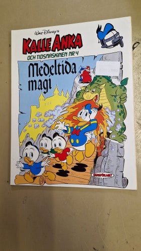 Kalle Anka och Tidsmaskinen Nr 4 Medeltida Magi