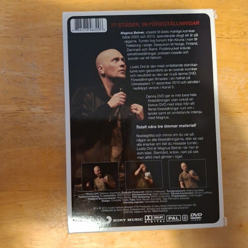 Magnus Betnér - Livets Ord (DVD)