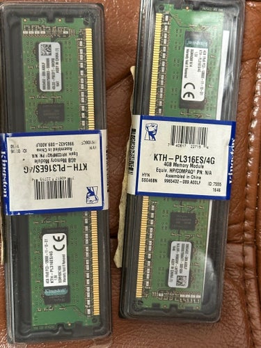 Kingston KTH-PL316ES/4G 4GB DDR3 RAM-minne