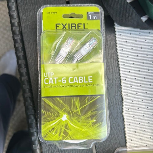 Exibel UTP CAT-6 Nätverkskabel - 1m