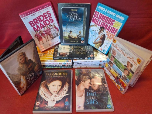 LAGERRENSNING - THE BOOK THIEF / AMERICAN BEAUTY mfl PAKET [OLIKA SKICK] DVD