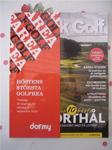 Svensk Golf Nr:8-2012