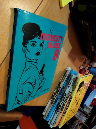 Modesty Blaise 8 av Alvglans. 1:a upplagan. Very Fine