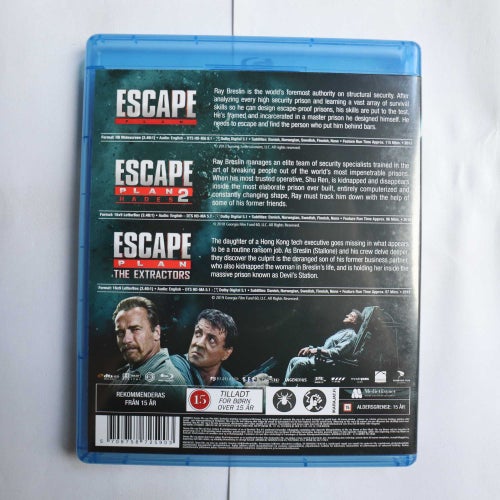 ESCAPE - 3 DISC COLLECTION - STALLONE (33717)