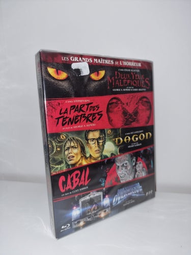 STEPHEN KING BOX (NY BR) Maxium Overdrive, Nightbreed, Dagon, Dark Half, 2 Eyes