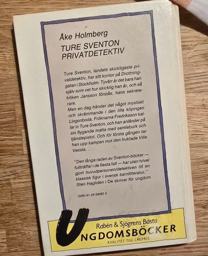 Ture Sventon Privatdetektiv - Åke Holmberg