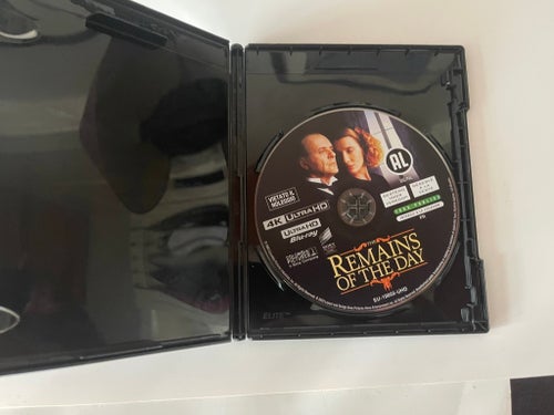 The Remains of the Day 4K Ultra HD Blu-ray Återstoden av dagen.Svenska.