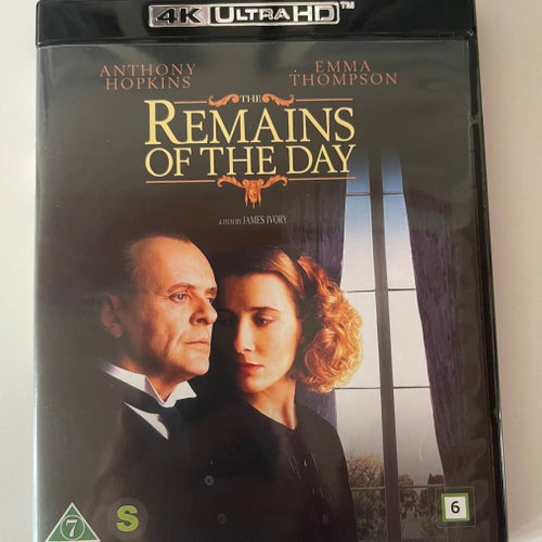 The Remains of the Day 4K Ultra HD Blu-ray Återstoden av dagen.Svenska.