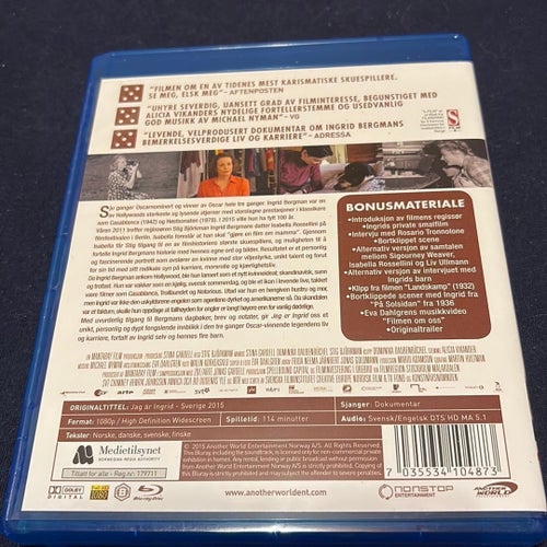 Jag är Ingrid - Blu-ray