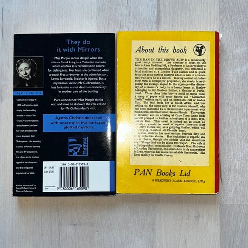 Agatha Christie – They Do It with Mirrors & The Man in the Brown Suit