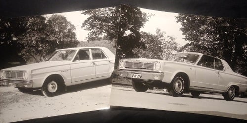 Dodge Dart - Orginalfoto Chrysler Mopar