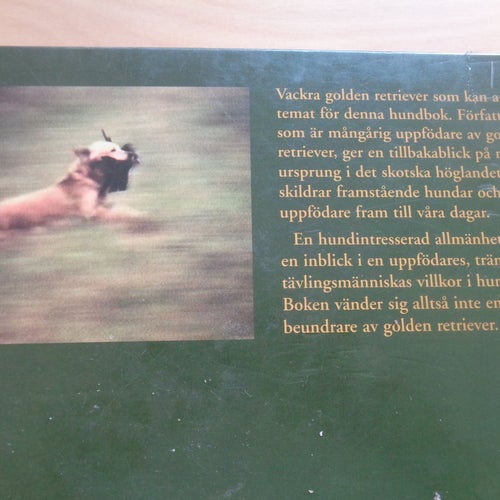 Golden retriever - till nytta och nöje av Stefan Jakobsson, 2002