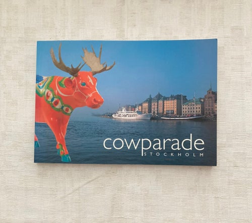 Cowparade Stockholm häftad bok