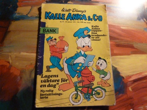 KALLE ANKA & C:O, 1972 NR 4, TIDNING
