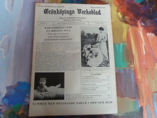 GRÖNKÖPINGS VECKO, 1965 SEP 15 , TIDNING