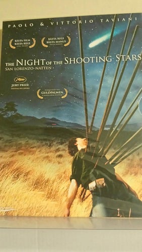 The night of the shooting stars, Slipcase, INPLASTAD, Dvd