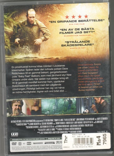 DVD - ELECTRIC MIST MED TOMMY LEE JONES