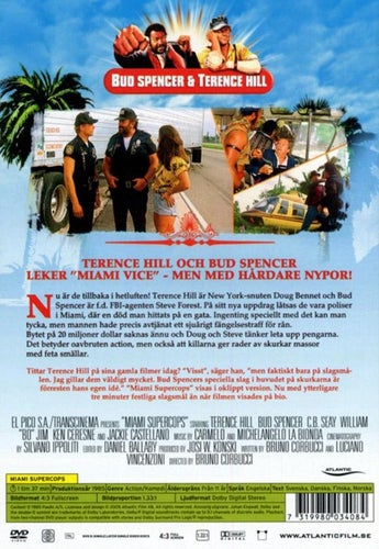 Miami Supercops (1985) Bruno Corbucci med Bud Spencer och Terence Hill.