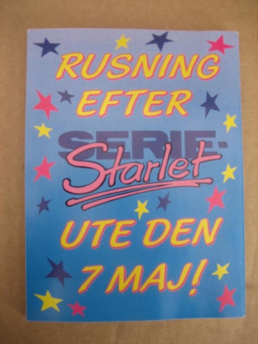 Serie-Starlet Nr:4-1987