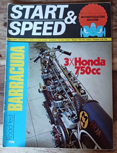 Start & Speed - Motor Entusiastens Magazine / Nr 2 1975