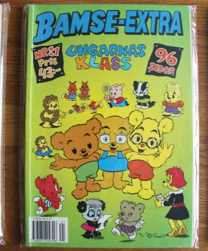 BAMSE Extra 2001 nr 21 Ungarnas klass