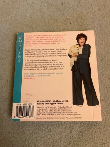 Sharon Osbourne Extreme - engelska ljudbok audio bok audiobok biografi