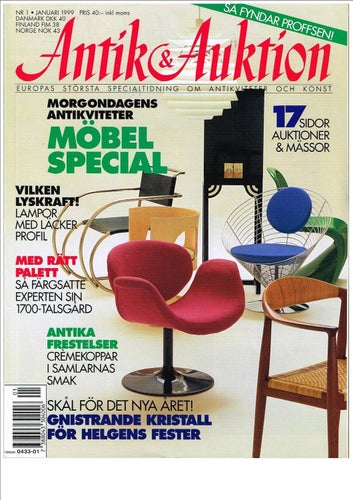 ANTIK & AUKTION 1999 Nr 1, 4-12 - 9 av 11 tidningar