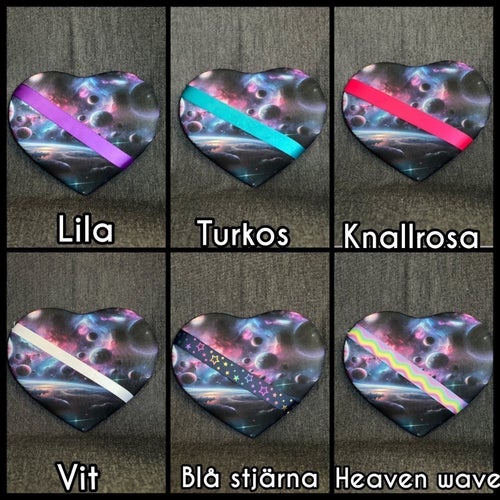 Märkestavla för simmärken/smycken Planet /Heaven wave