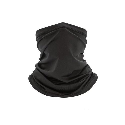 Black neck gaiter Face Mask For Sun Protection - Perfect For Outdoor Activities