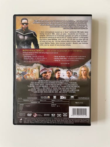 Hancock (Extended Cut) Will Smith och Charlize Theron. Svensk utgåva.
