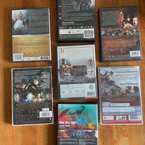 DVD-filmer: The Huntsman, Da Vinci-koden, Pearl Harbor, The Incredible Hulk,