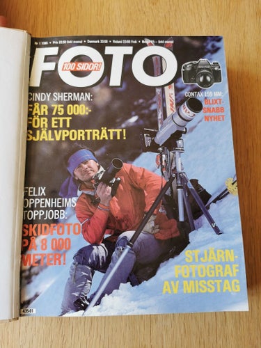 Foto tidskrift full årgång, 1985