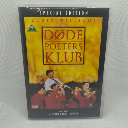 Døde Poeters Klub Special Edition DVD Robin Williams Drama Testet Virker